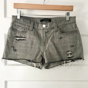 J Brand Distressed Denim Shorts